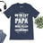 Lebonshirt® T-shirt Premium Homme Coton Bio - On Est Le Meilleur Papa Quand On A Deux Filles Comme Les Miennes - L010122S02 Marine