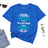 Lebonshirt® T-shirt Premium Homme Coton Bio - Papa, On A Essayé De Te Trouver Le Meilleur Cadeau Possible Mais Tu Nous As Déjà - L240222S01 Bleu