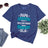 Lebonshirt® T-shirt Premium Homme Coton Bio - Papa, On A Essayé De Te Trouver Le Meilleur Cadeau Possible Mais Tu Nous As Déjà - L240222S01 Indigo