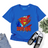 Lebonshirt® T-shirt Premium Homme Coton Bio - Super Papa, Drapeau France, Cadeau Idéal Pour Papa Héro - L100522S27 - Bleu