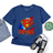 Lebonshirt® T-shirt Premium Homme Coton Bio - Super Papa, Drapeau France, Cadeau Idéal Pour Papa Héro - L100522S27 - Indigo