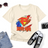 Lebonshirt® T-shirt Premium Homme Coton Bio - Super Papa, Drapeau France, Cadeau Idéal Pour Papa Héro - L100522S27 - Naturel