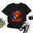 Lebonshirt® T-shirt Premium Homme Coton Bio - Super Papa, Drapeau France, Cadeau Idéal Pour Papa Héro - L100522S27 - Noir