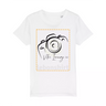 Lebonshirt® Créez Votre Propre T-Shirt Personnalisé Avec Photo Imprimée T-Shirt Premium Enfant 100% Coton Bio Blanc