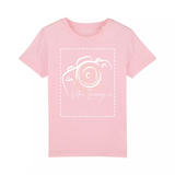 Lebonshirt® Créez Votre Propre T-Shirt Personnalisé Avec Photo Imprimée T-Shirt Premium Enfant 100% Coton Rose